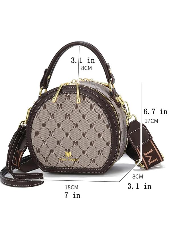 Women's Fashionable Letter Pattern Handbag & Wallet & Coin Purse, Casual Versatile Crossbody Bag & Wallet & Coin Purse, Trendy All-match Bag Set for Daily Use