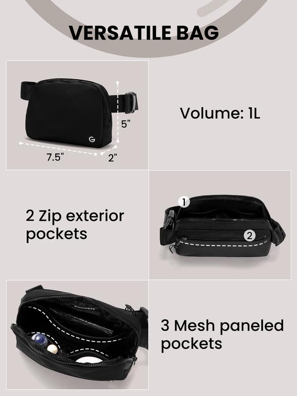 GLOWMODE Tiny Titan Water-Resistant Belt Bag