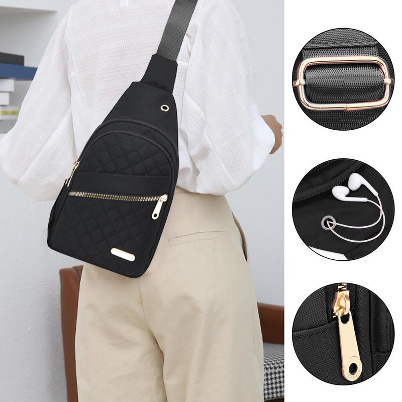 Small Sling Bag For Women Men Casual Crossbody Sling Backpack--Light waist pack