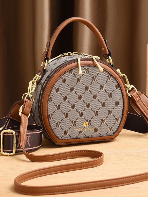 Women's Fashionable Letter Pattern Handbag & Wallet & Coin Purse, Casual Versatile Crossbody Bag & Wallet & Coin Purse, Trendy All-match Bag Set for Daily Use