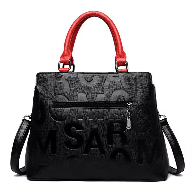 Midnight Muse,  , Shoulder , Luxury Handbag Medium Capacity PU Leather woman bag tote satchel bag work  bags