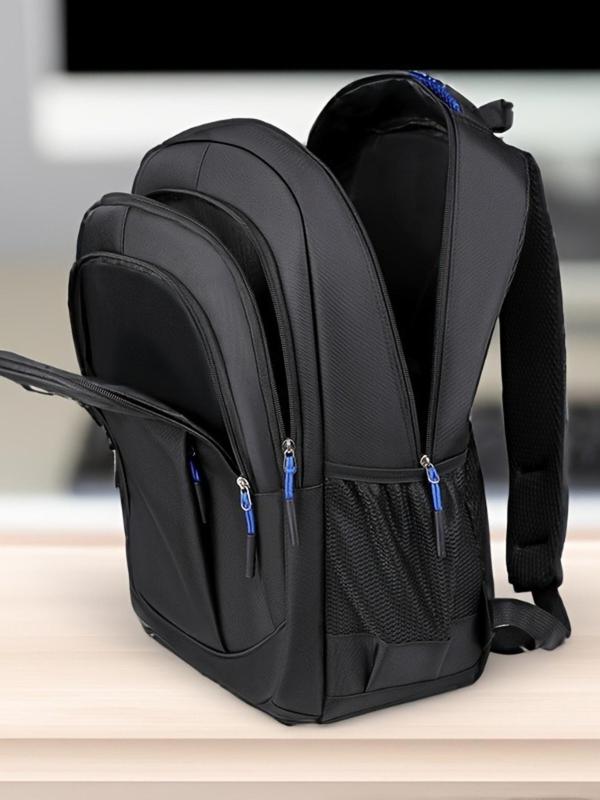 Unisex Minimalist Durable Business Backpack, Waterproof Travel Laptop Backpack, Versatile School Bag for Student, Computer Bag for Business Trip