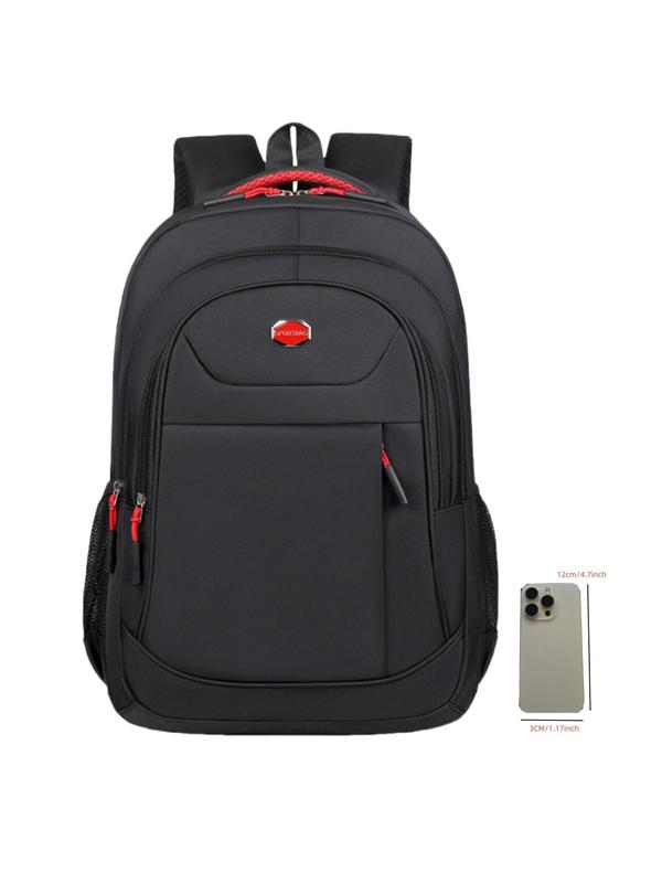 Unisex Minimalist Durable Business Backpack, Waterproof Travel Laptop Backpack, Versatile School Bag for Student, Computer Bag for Business Trip