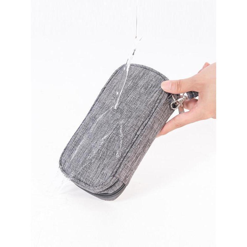 Portable Multi-layer Travel Cable Storage Bag, Multi-functional Waterproof Accessories Storage Bag, Versatile Home Organizer for Indoor & Outdoor