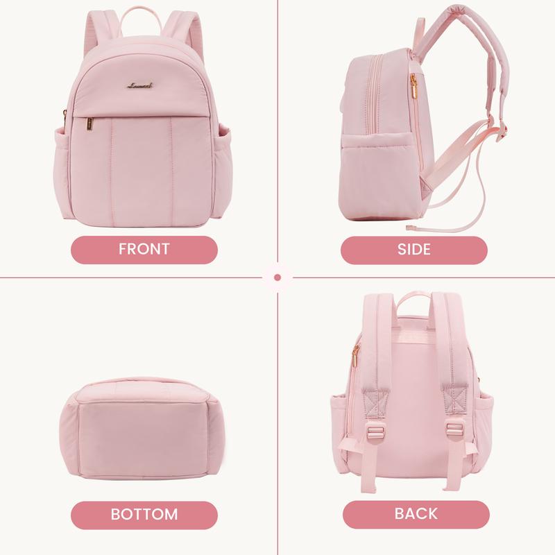 Lovevook Christmas Backpack Purse for Women, Cute Mini Backpack for Girls, Backpack Diaper Bag with Anti-theft Pocket. Small Backpack for Daily Use and Travel. Gift for Christmas.