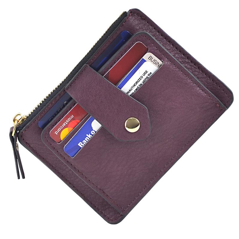 Dasein Monogram Signature Logo Wallet-coin purse with multiple card slots