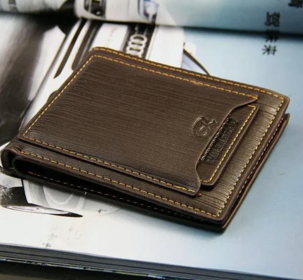 Fashion Men Bifold Leather Wallet ID Credit Card Holder Billfold Purse Clutch