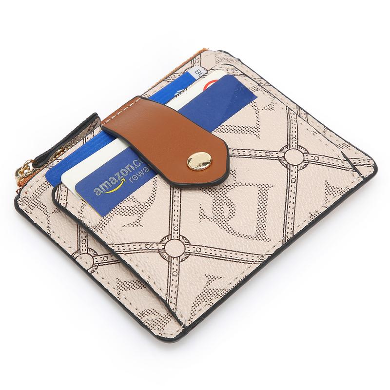 Dasein Monogram Signature Logo Wallet-coin purse with multiple card slots