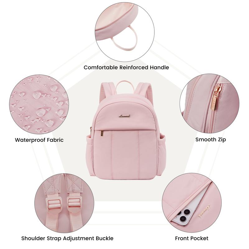 Lovevook Christmas Backpack Purse for Women, Cute Mini Backpack for Girls, Backpack Diaper Bag with Anti-theft Pocket. Small Backpack for Daily Use and Travel. Gift for Christmas.