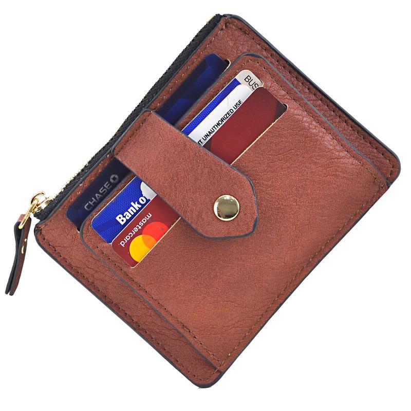 Dasein Monogram Signature Logo Wallet-coin purse with multiple card slots