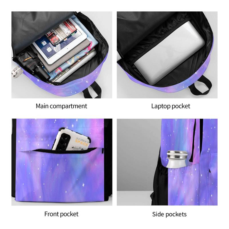 Aphmau Backpack Cute Backpack Bookbag Casual Lightweight Laptop Backpacks Full Print Backpacks Multifunctional Backpack