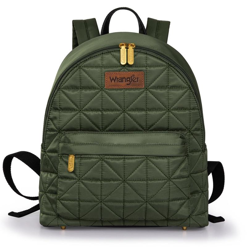 Wrangler Backpack Purse for Women Quilted Backpack for Casual