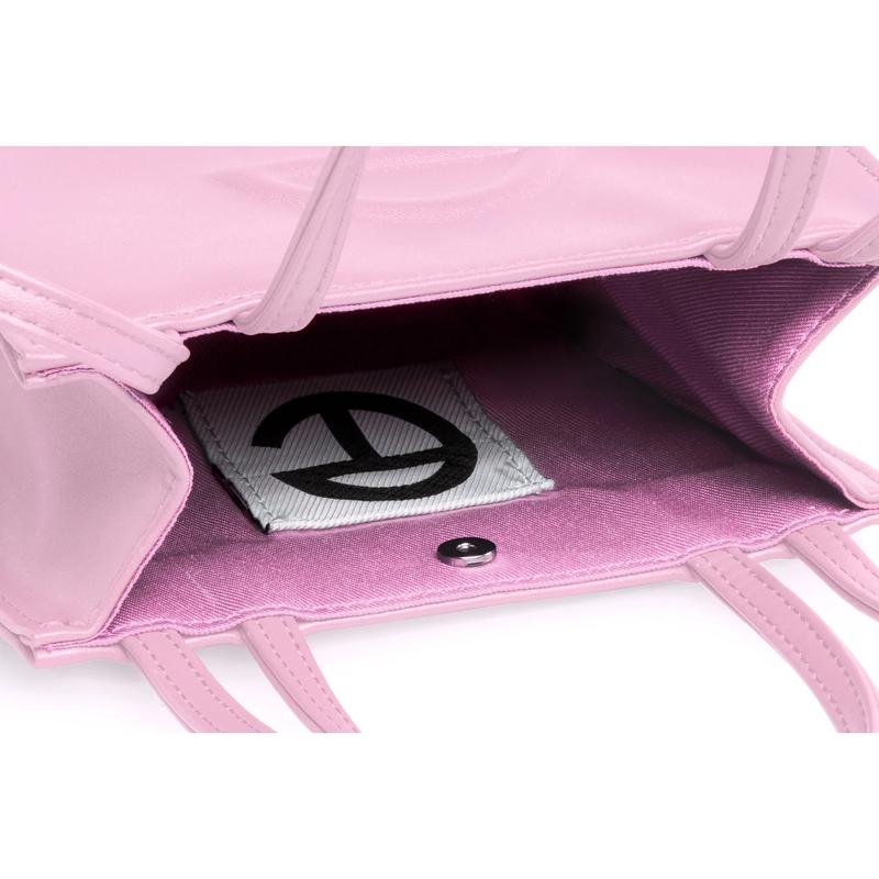 Telfar Shopping Bag Small Bubblegum Pink