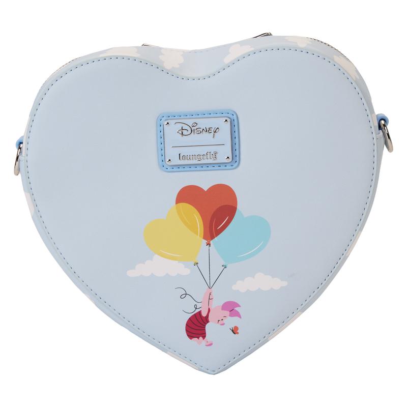 Winnie the Pooh & Friends Floating Balloons Heart Figural Crossbody Bag