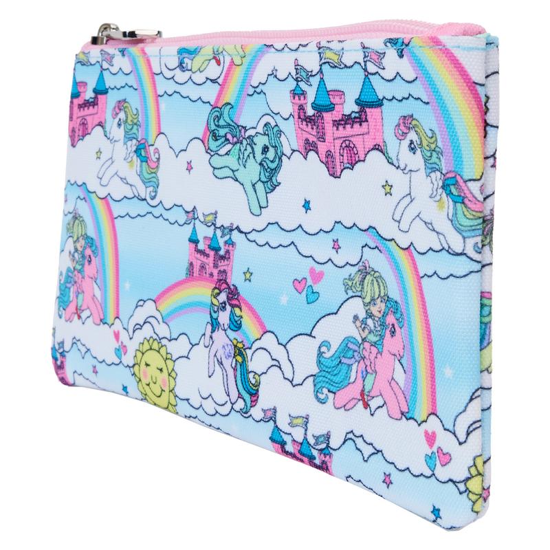 My Little Pony Sky Scene All-Over Print Nylon Zipper Pouch Wristlet