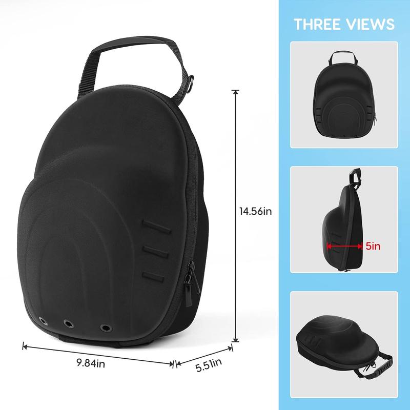 Hat Case for Baseball Caps,Hat Carrier Travel Case Ball Cap Carrier Hat Box Organizer Carry On Hat Bag Backpack with Adjustable Shoulder Strap