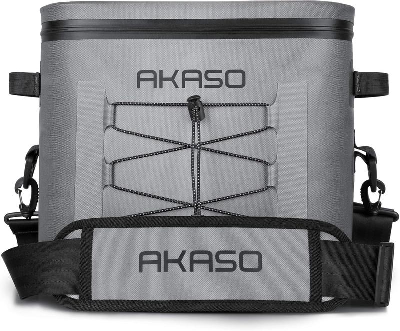 AKASO Soft Cooler Bag Portable Insulated Cooler Bags for Men Leakproof Reusable Cooler Bags for Camping,Beach Travel Picnic Boating Fishing Outdoor