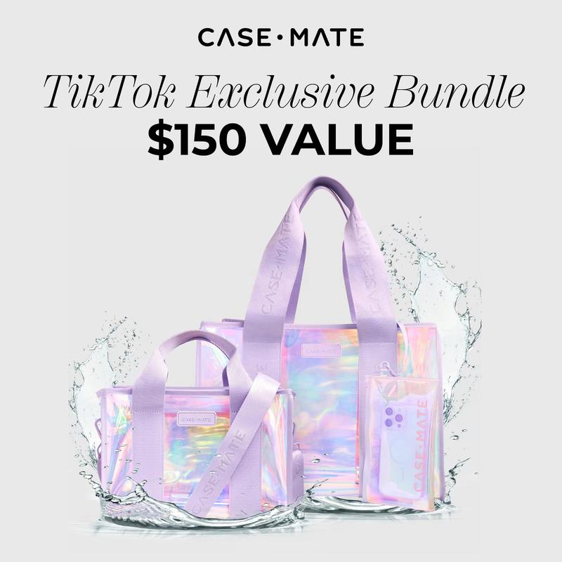 Travel Tote Bundle - Soap Bubble Travel Tote + Mini Travel Tote $150 Value