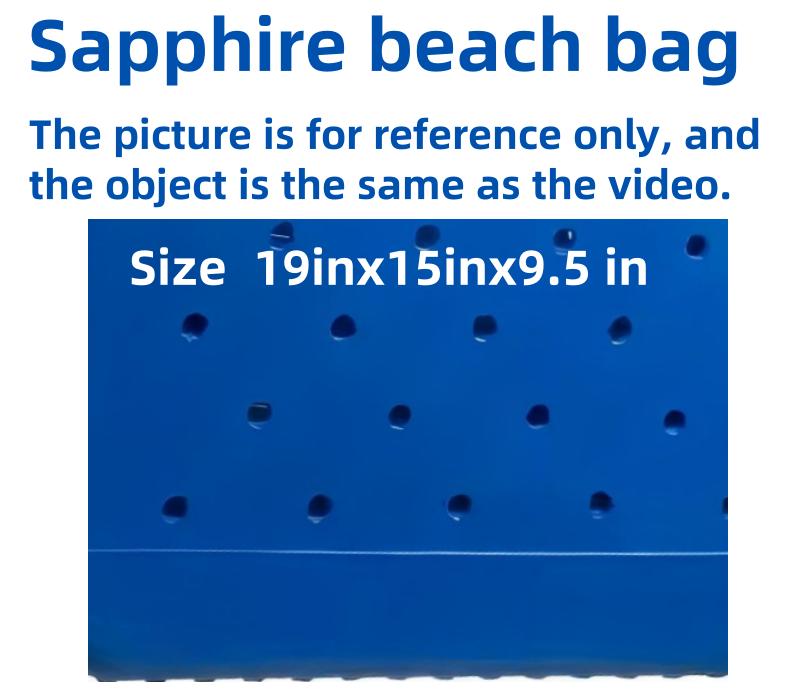 X-LargeBeach Bag,Waterproof Rubber Beach Bag,Washable Open Tote Bag Durable Tote Travel Bags for Outdoor Sport