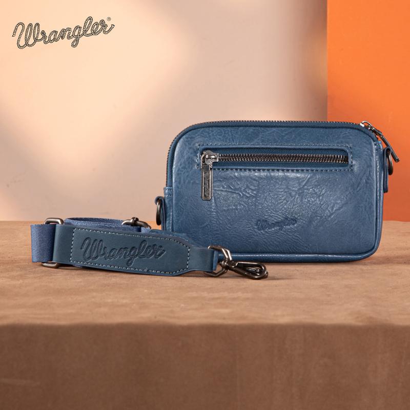 Wrangler Aztec Knitted Series Backpack & Small Crossbody Bag & Mini Crossbody Purse & Duffel Bag for Women 3 Pcs