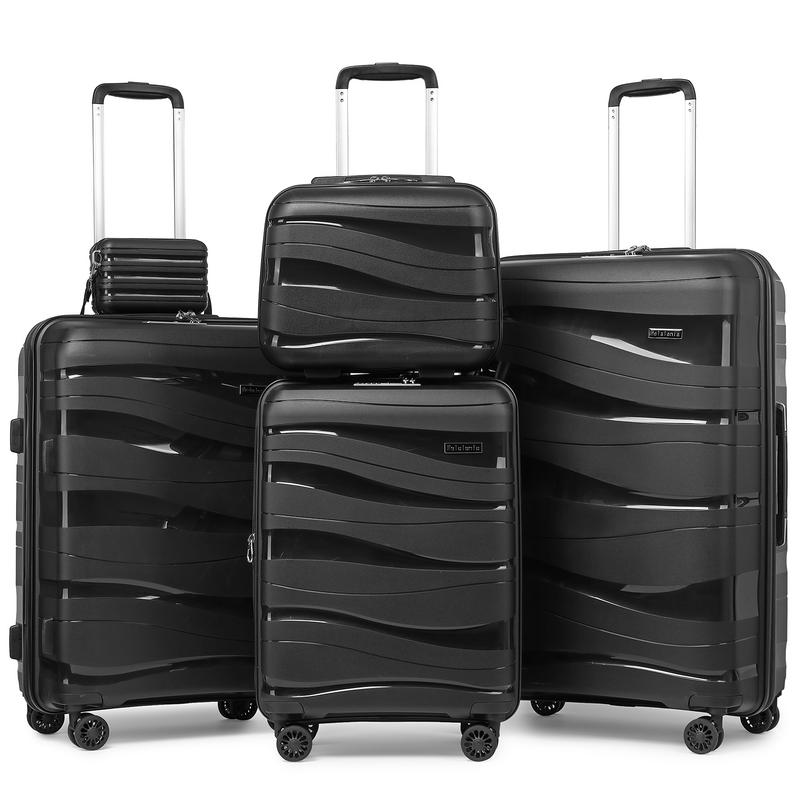 5 Luggage Sets PP Hardside Spinner Luggage - (Expandable Carry-on Suitcase20