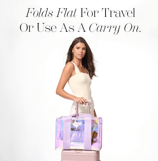 Travel Tote Bundle - Soap Bubble Travel Tote + Mini Travel Tote $150 Value