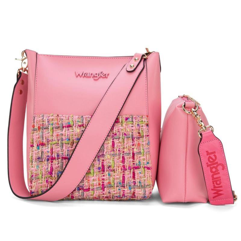 Wrangler Hot Sale Bucket[Hot Sale] Bag for Women Large Crossbody Bag SETS with FREE wallet WG115-918+WG154-W061