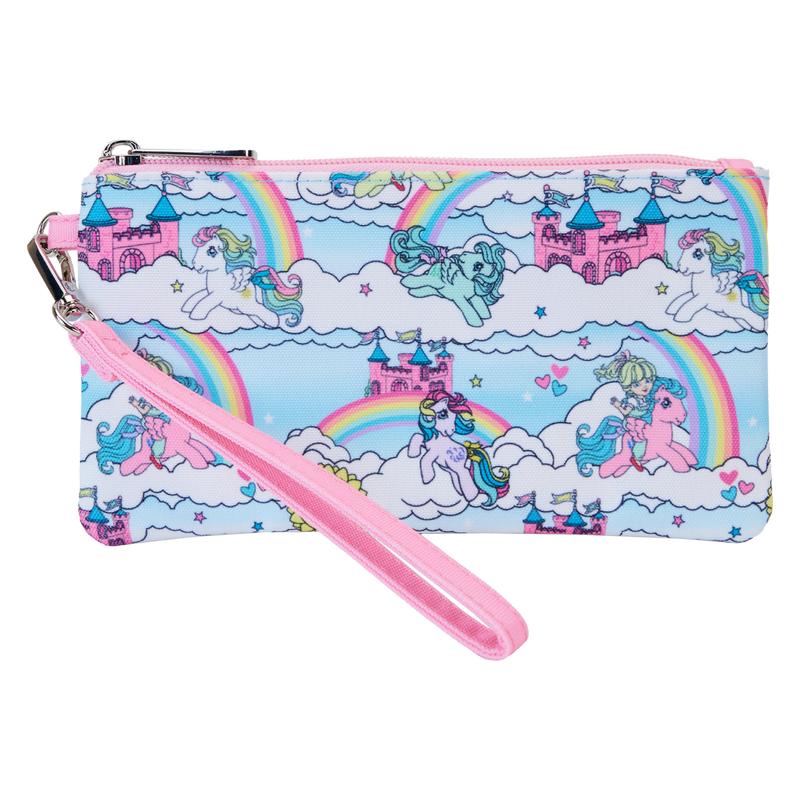 My Little Pony Sky Scene All-Over Print Nylon Zipper Pouch Wristlet