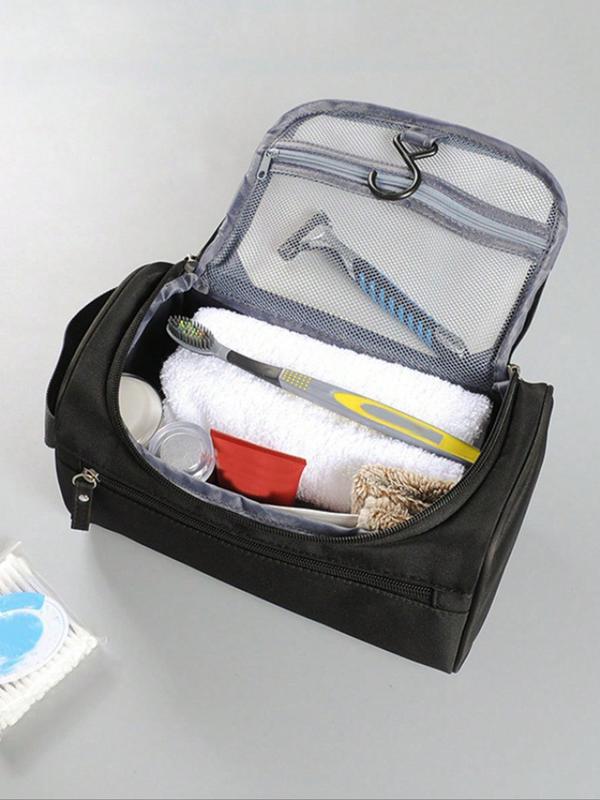 Large Capacity Toiletry Bag, Multi-functional Toiletry Organizer, Zipper Toiletry Bag for Travel, Outdoor, Camping, Hiking, Gym, Swimming