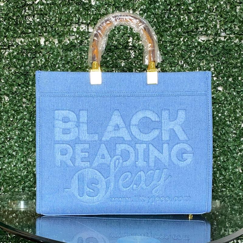 Black Reading Is Sexy Totes