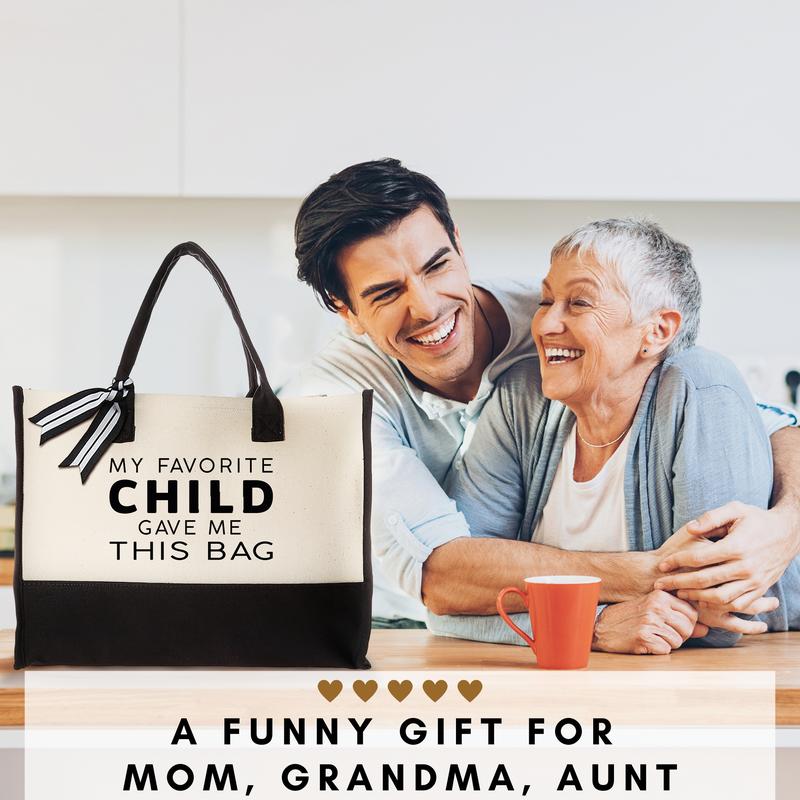 Gifts for Mom from Daughter, Son - Mom Gifts, Mother Mama Gifts - Mothers Day Gifts for Mom, Mom Birthday Gifts, Mom Christmas Gifts - New Mom Gift for Women - Tote Bag