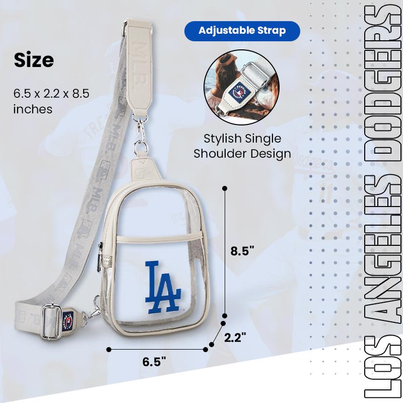 MLB Los Angeles Dodgers PU Mini Shoulder Bag - Officially Licensed MLB Product