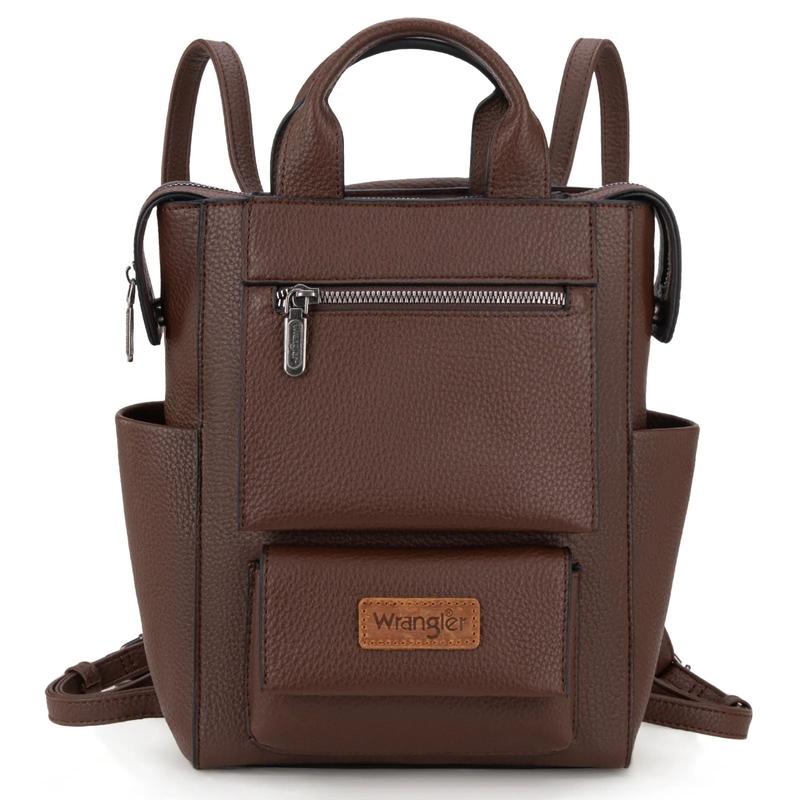 Wrangler Tote Shoulder Bag Convertible Backpack