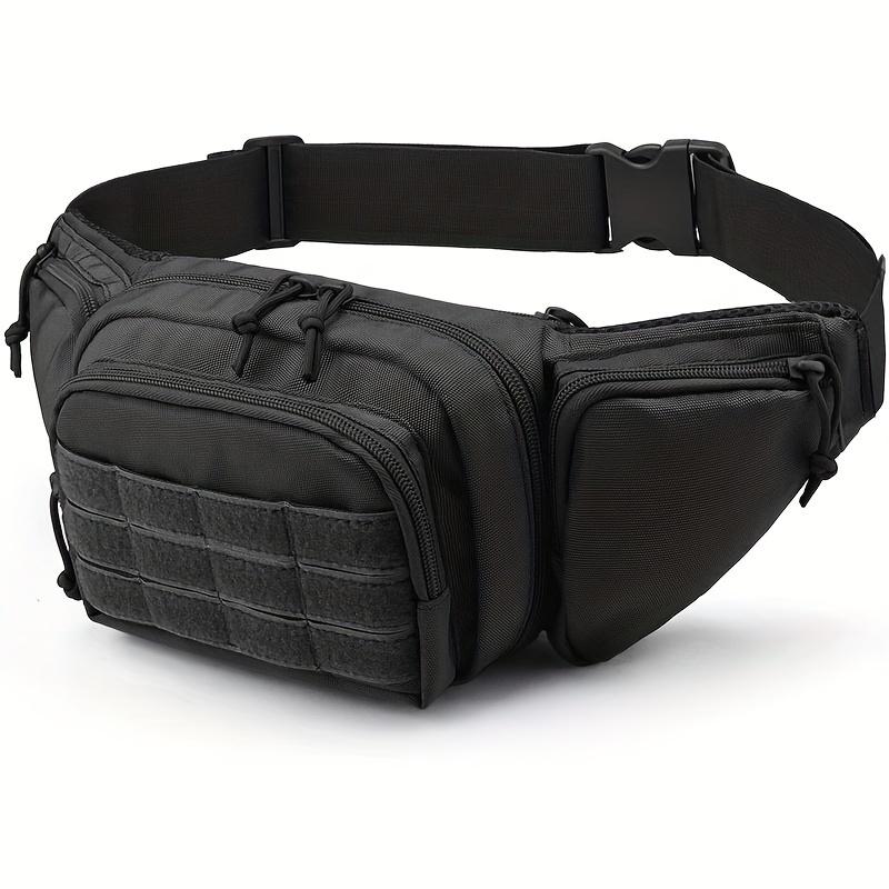 Multi-functional Casual Tactical Waist Bag, Outdoor Fanny Pack for Men Women with Storage