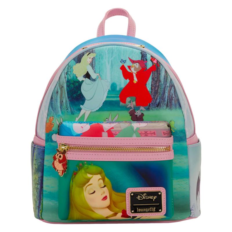 Sleeping Beauty Princess Scenes Mini Backpack