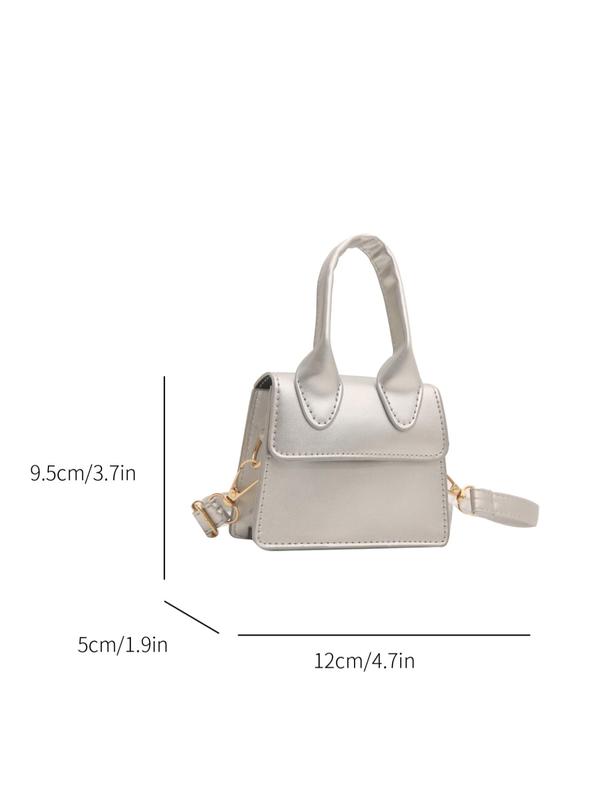 Women's Fashion Solid Color Crossbody Bag, Casual Versatile Handbag for Daily Used, Trendy All-match Bag for Commute, Fall Outfits, Fall Freshness