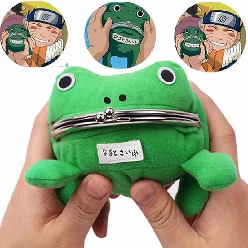 Anime coin wallet Naruto Green Frog Wallet Frog coin wallet Naruto Wallet