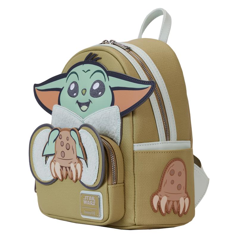 The Mandalorian Grogu & Crabbies Cosplay Mini Backpack