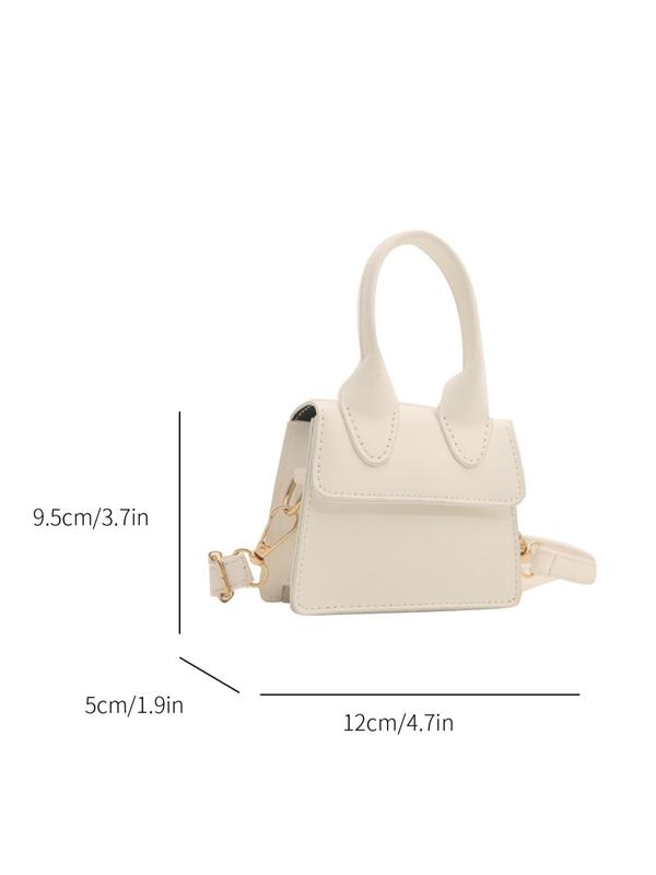 Women's Fashion Solid Color Crossbody Bag, Casual Versatile Handbag for Daily Used, Trendy All-match Bag for Commute, Fall Outfits, Fall Freshness