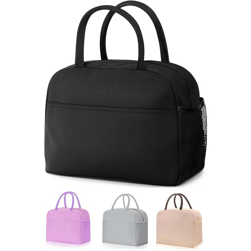 Lunch Bag Women Lunch Box Lunch Bag Lunch Box For Women Lunch Bags For Women (black)